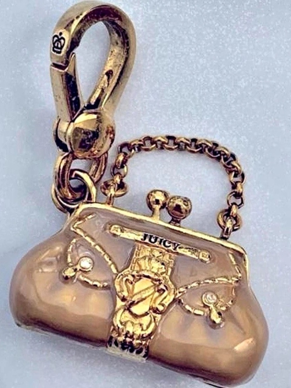 Vintage juicy couture 2008 status bag charm